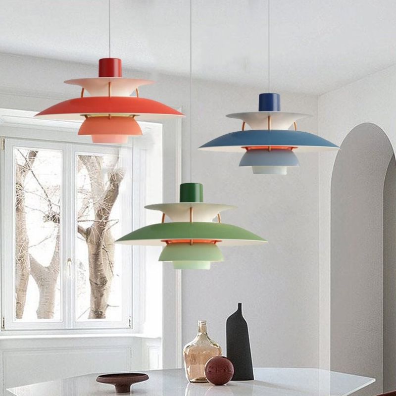 Nordic metal pendant light